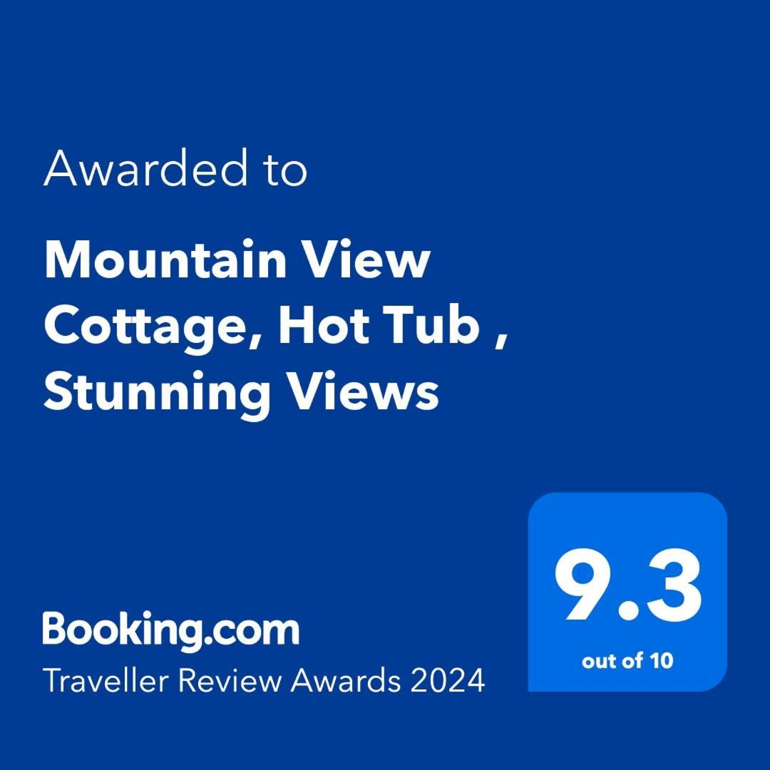 Mountain View Cottage, Hot Tub , Stunning Views Llanhamlach ภายนอก รูปภาพ